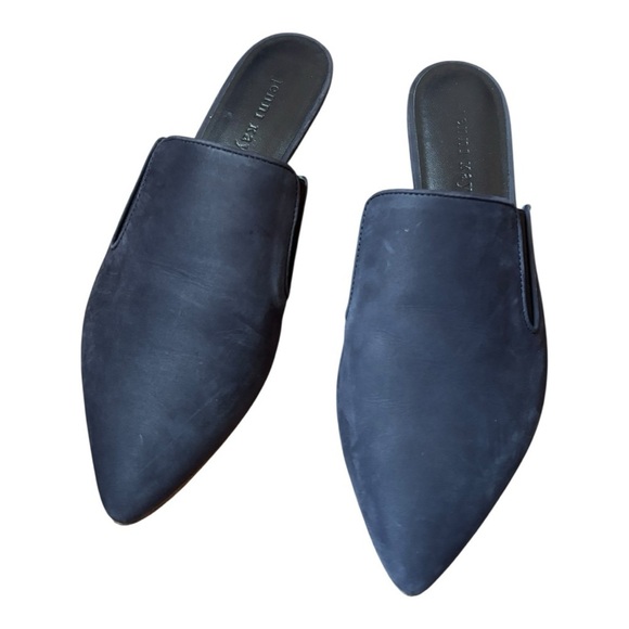 Jenni Kayne Women's Suede Mule Navy Blue Size 36 - Picture 13 of 16